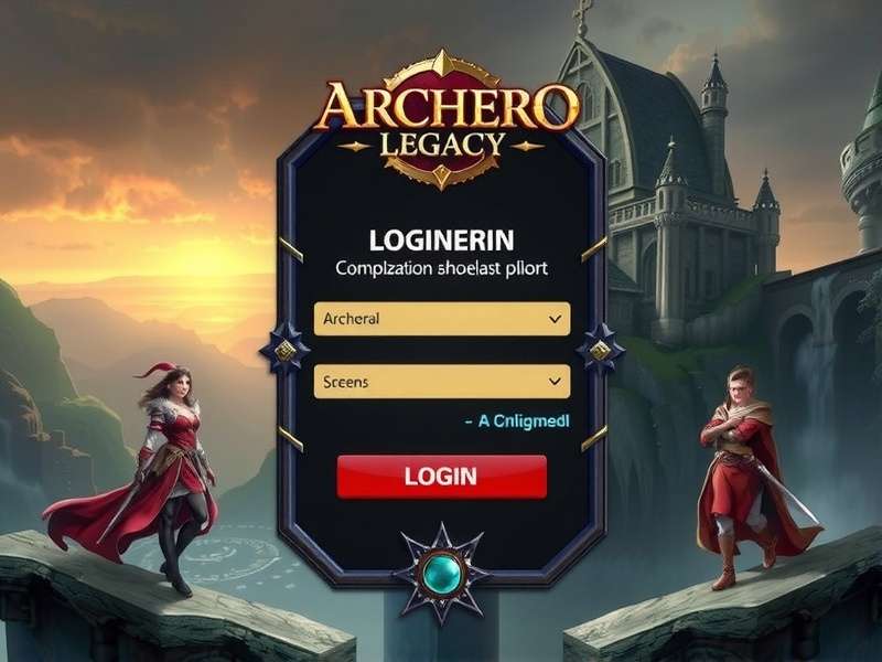 Login Options in Archero Legacy Archero Legacy Login Screen